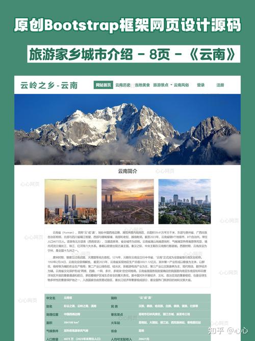 家鄉介紹網站模板html_家鄉介紹簡單模板html5_家鄉網站設計模板