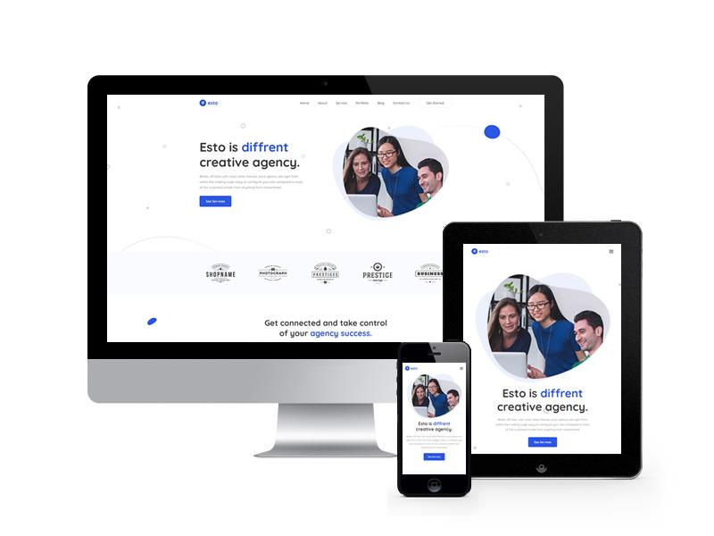 微小企業類網站HTML靜態模板
