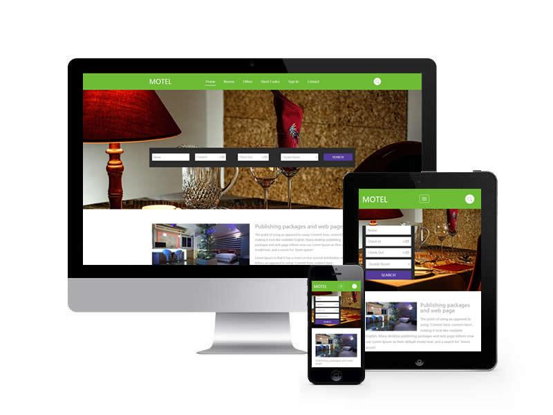 商務酒店類網(wǎng)站HTML靜態(tài)模板