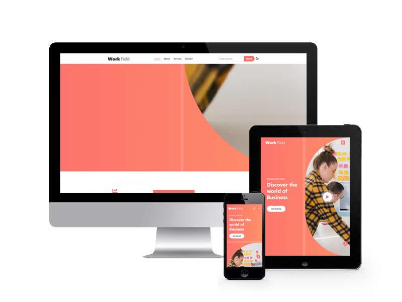 營銷策劃類網站HTML靜態模板